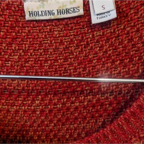 Anthropologie Holding  Horses Knit Sleeveless Dress - Picture 4 of 7